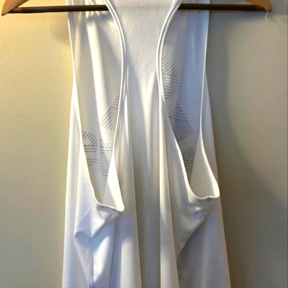 ADIDAS Logo Racer-back Tank Top - Picture 3 of 5